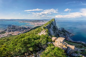 Berg van Gibraltar van Voss fotografie