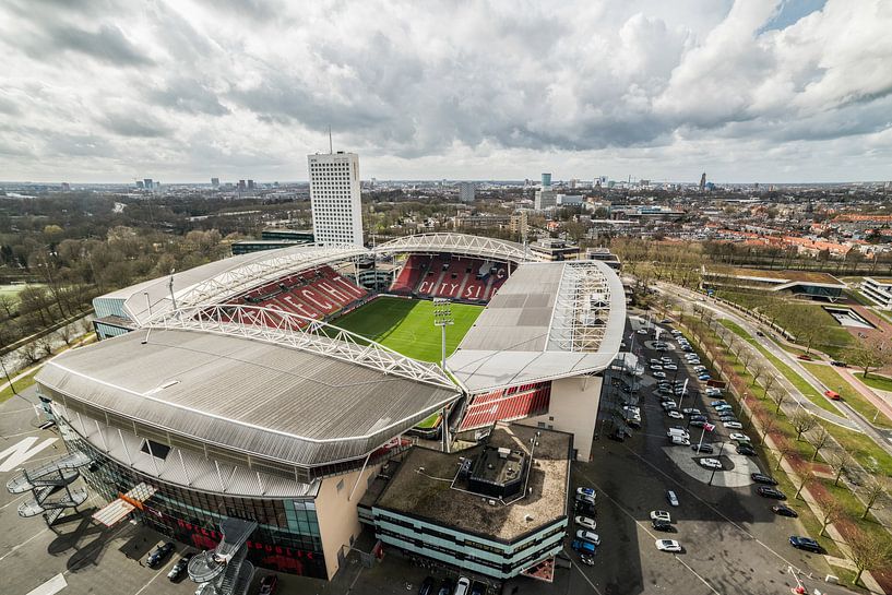 Voetbalstadion Galgenwaard, FC Utrecht van boven van Renzo Gerritsen