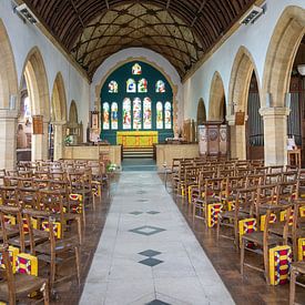 Kerk in Minehead Engeland van Ingrid van Sichem