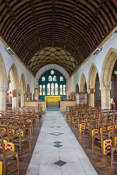Kerk in Minehead Engeland van Ingrid van Sichem