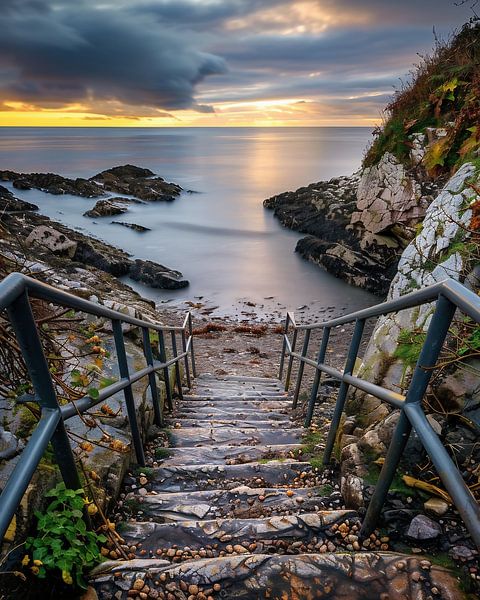 Strandnächtliche Symphonie: Auf dem Weg zum Ufer von fernlichtsicht