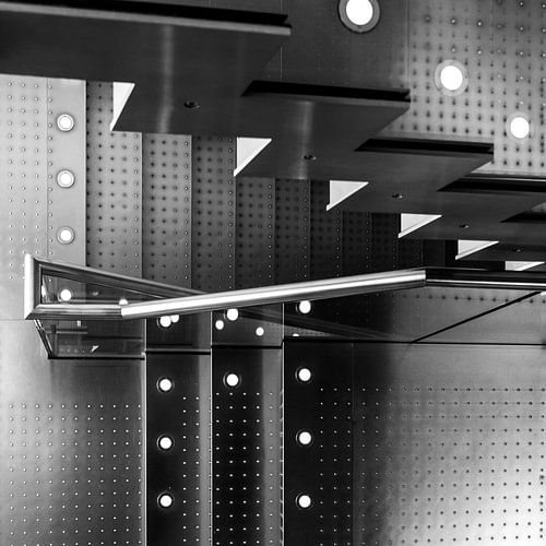 Stalen trappenhuis 4.