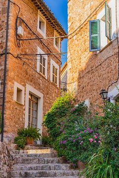 Altes Dorf Fornalutx auf Mallorca, Spanien Balearische Inseln von Alex Winter