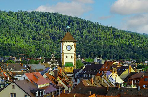 Oude binnenstad Freiburg