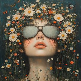 Blumen Frau