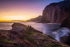 Farbenfroher Sonnenaufgang am Miradouro do Guindaste (Madeira) I | Landschaft | Reisefotografie