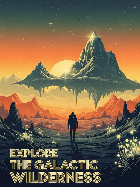 Galactic Wilderness by Ini Rendybovi