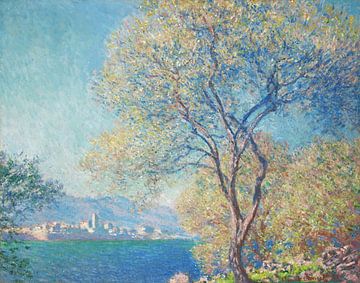 Antibes gezien vanaf La Salis, Claude Monet