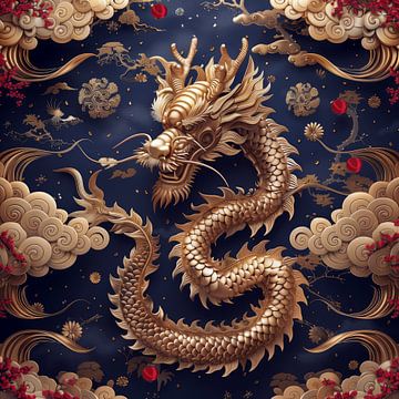 Chinese motif by de-nue-pic