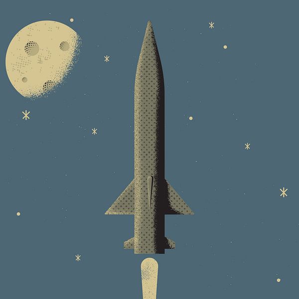 Rocket 2 by Vision Grasp Art