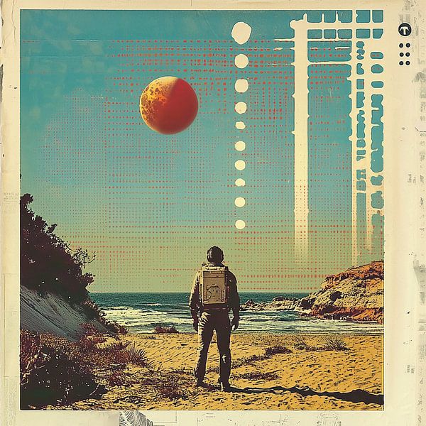 Retro styled poster by Ariadna de Raadt-Goldberg