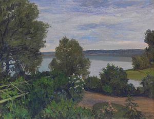 WALTER LEISTIKOW, Garten in Grünheide, 1905