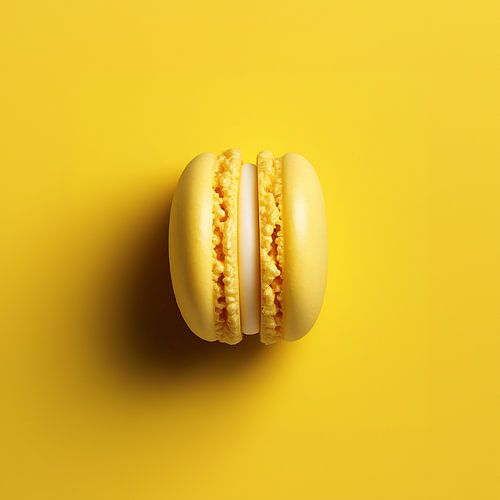 Mellow Yellow Macaron