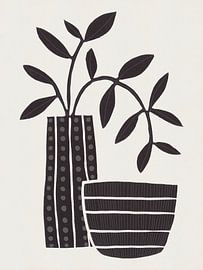 Alisa Galitsyna - Striped Bowl and Vase by Alisa Galitsyna