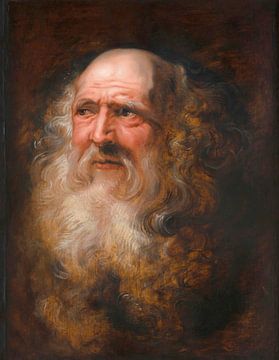 Studo van een oude man, Peter Paul Rubens