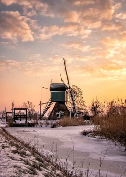 Sunrise at De Trouwe Waghter by Connie de Graaf
