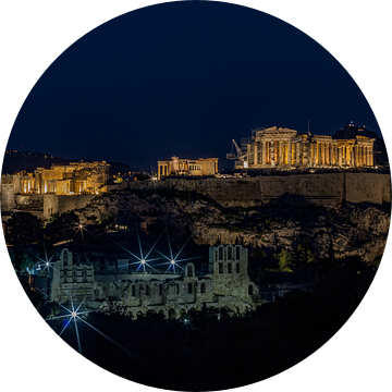 Akropolis by night van Easycopters