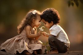 Zärtlichkeit barfuß von Karina Brouwer