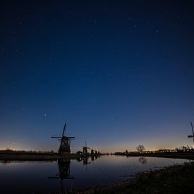 The mills of Kinderdijk by Eus Driessen