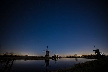 The mills of Kinderdijk by Eus Driessen