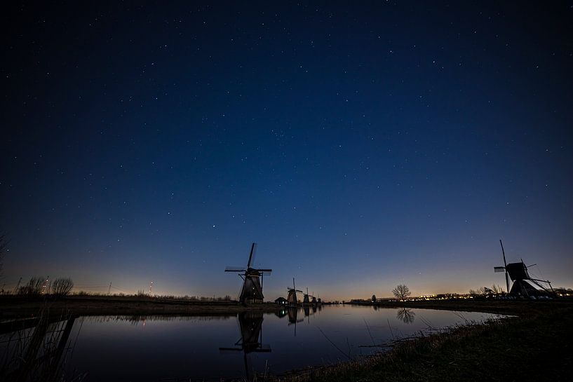 Les moulins de Kinderdijk par Eus Driessen