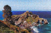 Gaztelugatxe | Van Gogh Art by Peter Balan thumbnail