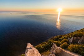 Falaises de craie au Victoria View de Rügen sur Werner Dieterich