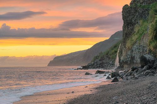 On the coast in Ponta do Sol on Madeira
