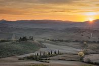 Belvedère, San Quirico d'Orcia, Toscana van Jos Waltmans thumbnail