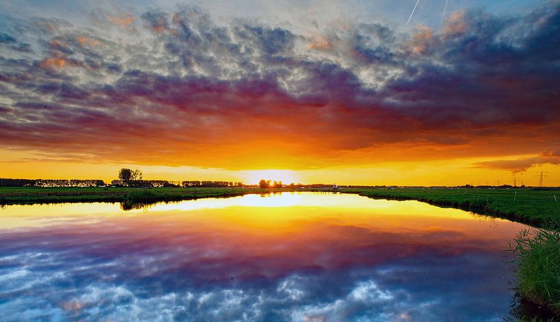 Sunset Simonshaven, Rotterdam by Stefan Vis