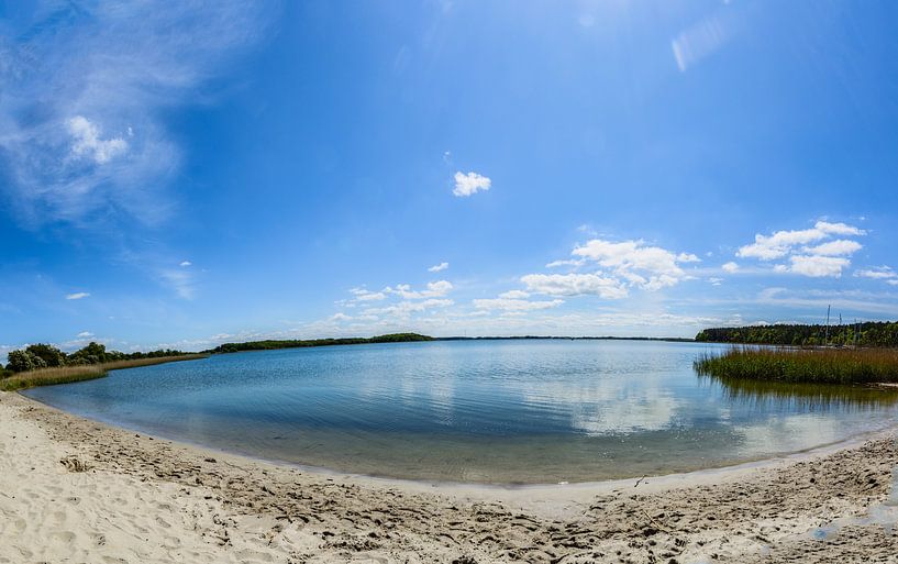 Gustow lagoon on the island of Rügen by GH Foto & Artdesign