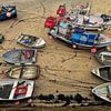 St Ives Harbour Fishing Boats by Tymn Lintell