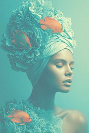 Underwater Dream – Surreal Ocean Portrait