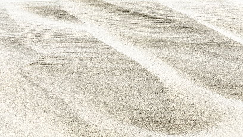 Abstrakte Sandstrukturen, Formen und Muster von eric van der eijk