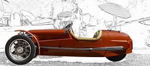 Threewheeler in Originalfarbe