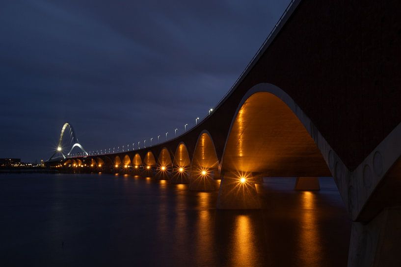 &quot;The Crossing&quot; at high tide by Anne Ponsen