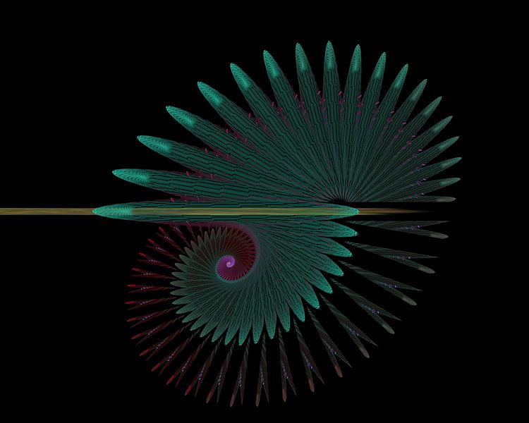 Fractal van Rosa Fotoart