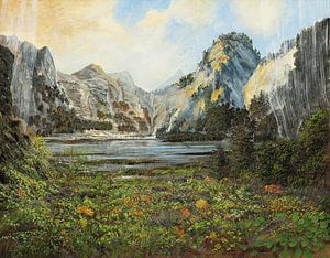 Librement d'après Bierstadt