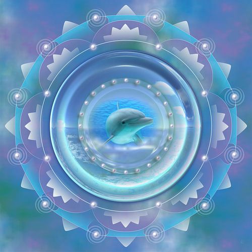 Mandala -  Delfin