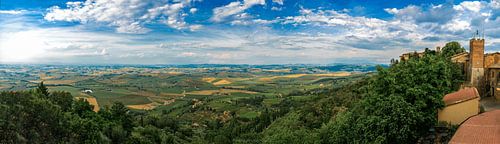 Val d'Orcia region in Tuscany