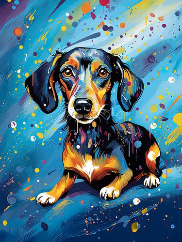 Ami coloré : Teckel