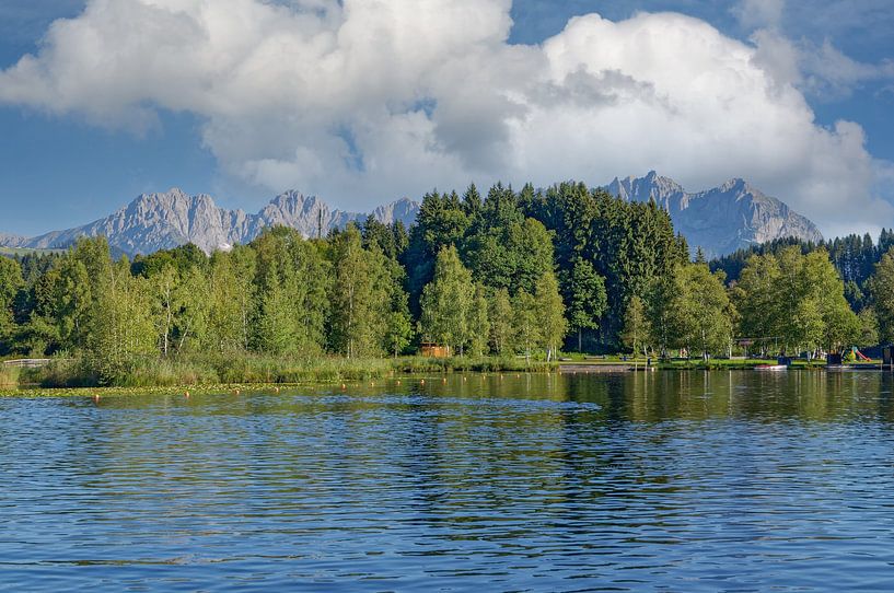 at the Schwarzsee near Kitzbühel by Peter Eckert