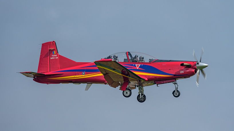 Pilatus PC-7 Mk.II of the Malaysian Air Force. by Jaap van den Berg