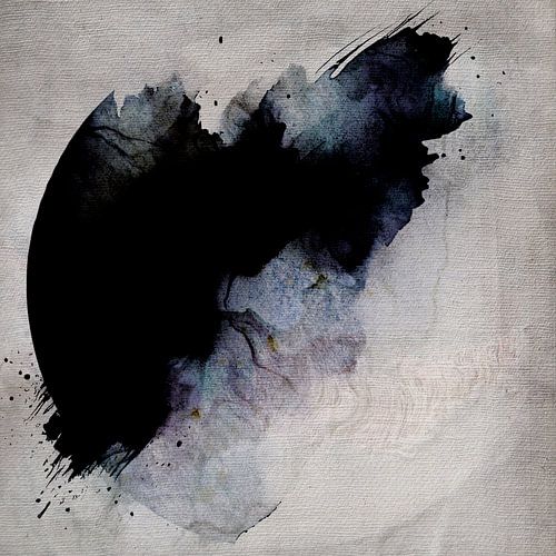 Modern Abstract Japandi Wabi Sabi Natuur Landschap