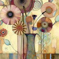 Vase mit Blumen