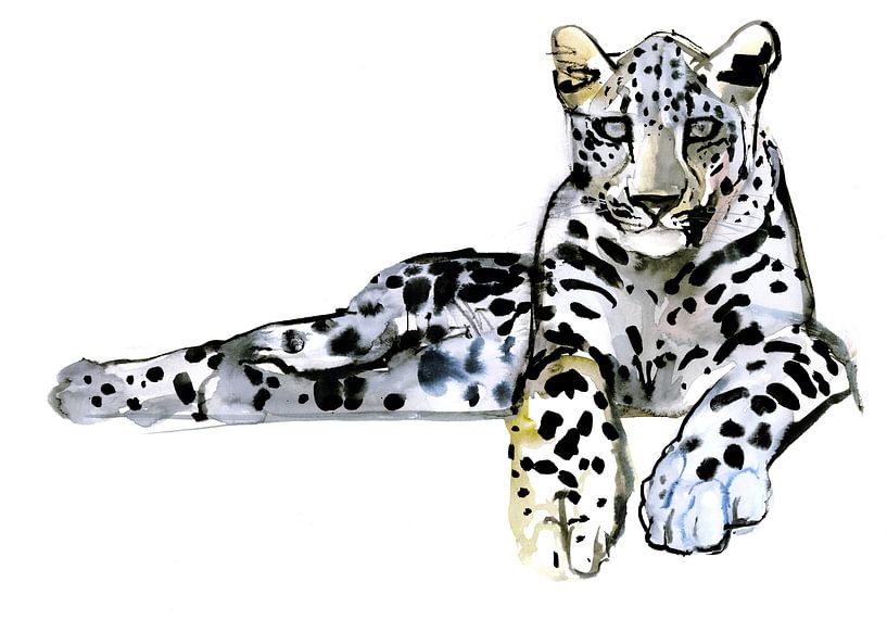 Arabischer Leopard von Mark Adlington