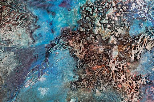 Kleurrijk waterlandschap