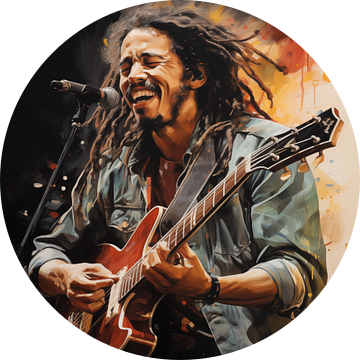 Bob Marley van Koffie Zwart