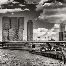 Skyline of Rotterdam by Ad Van Koppen Fotografie