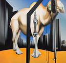 Dieren in de Stad van Lions-Art thumbnail